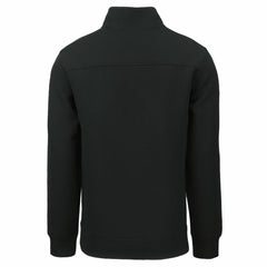 New York Jets Cutter & Buck Primary Logo Roam Eco Recycled Quarter-Zip Pullover Top - Black sale