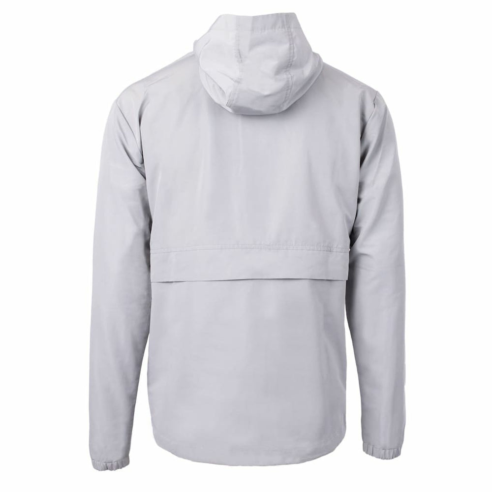 New York Jets Cutter & Buck Primary Logo Charter Eco Recycled Half-Zip Anorak Jacket - Gray on sale
