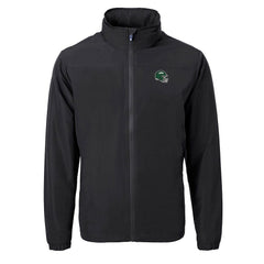 New York Jets Cutter & Buck Big & Tall Helmet Charter Eco Knit Recycled Full-Zip Jacket - Black sale