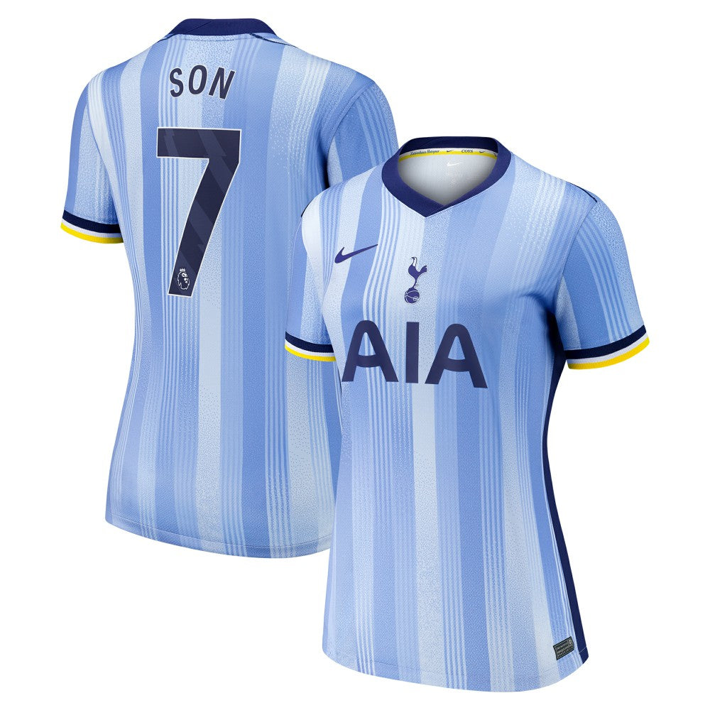 Son Heung-Min Tottenham Hotspur Women's 2024/25 Away Replica Player Jersey - Blue discount