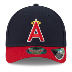 Los Angeles Angels Player Replica 9FORTY Adjustable Hat Navy/Red