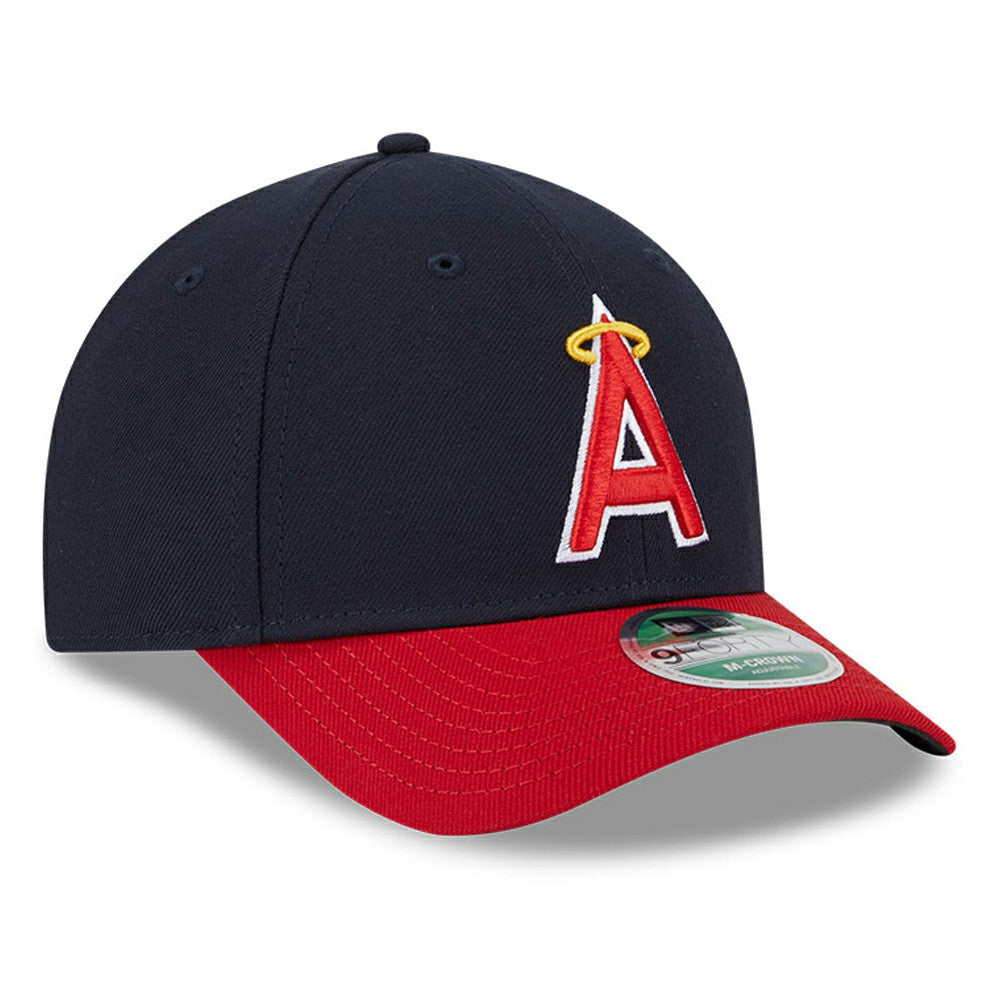 Los Angeles Angels Player Replica 9FORTY Adjustable Hat Navy/Red