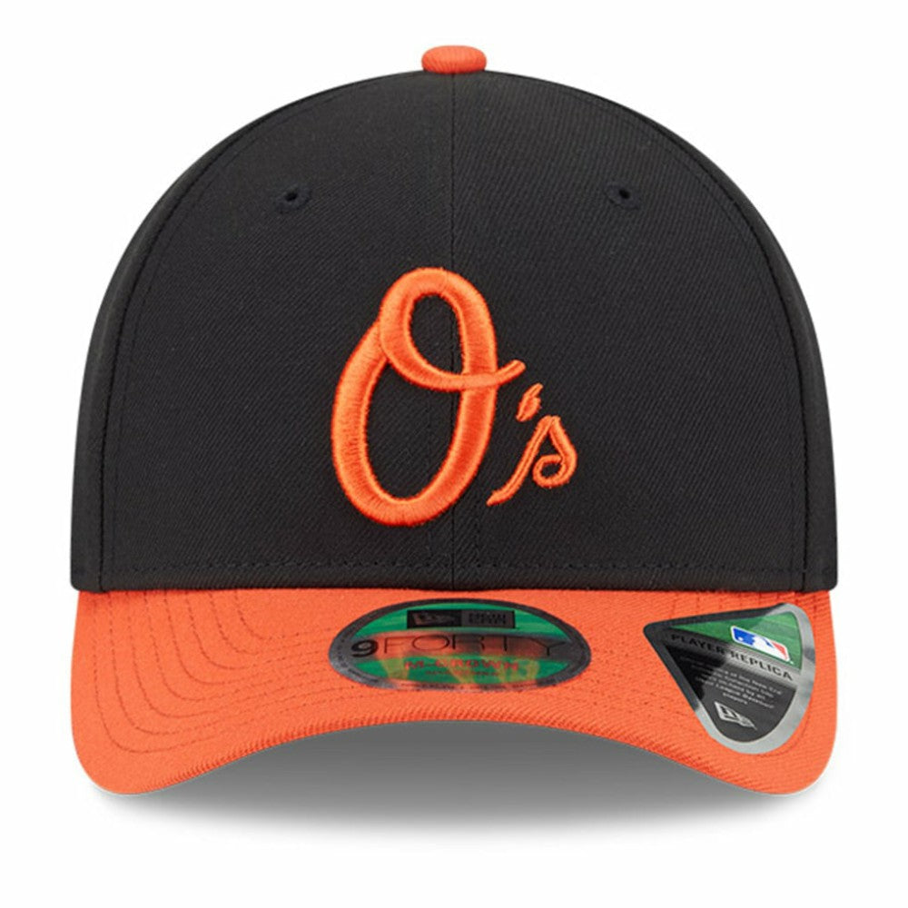 Baltimore Orioles Player Replica 9FORTY Adjustable Hat Black
