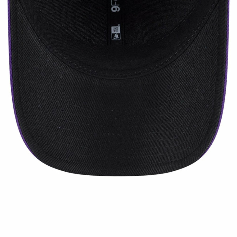 Colorado Rockies Player Replica 9FORTY Adjustable Hat Black/Purple