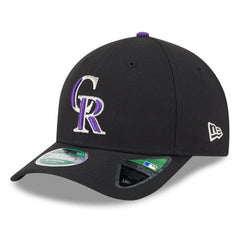 Colorado Rockies Player Replica 9FORTY Adjustable Hat Black