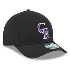Colorado Rockies Player Replica 9FORTY Adjustable Hat Black