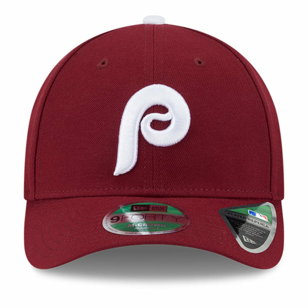 Philadelphia Phillies Player Replica 9FORTY Adjustable Hat Burgundy