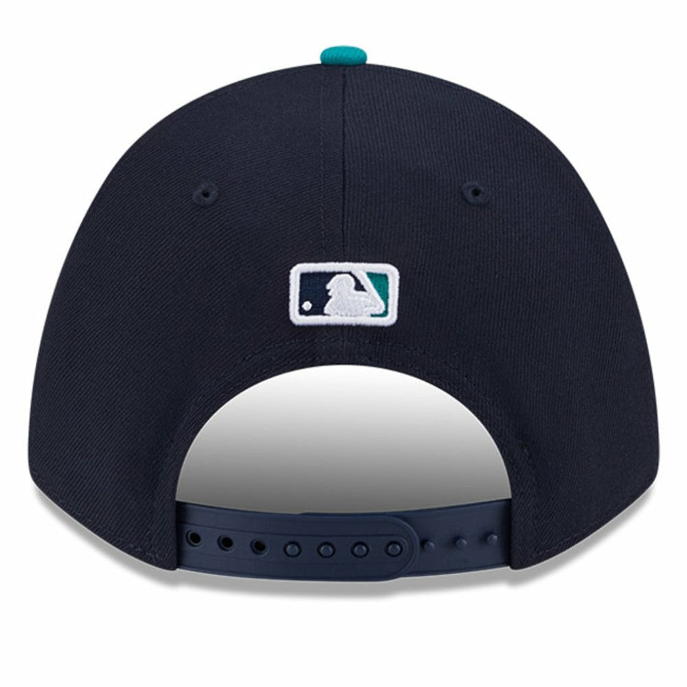 Seattle Mariners Player Replica 9FORTY Adjustable Hat Navy