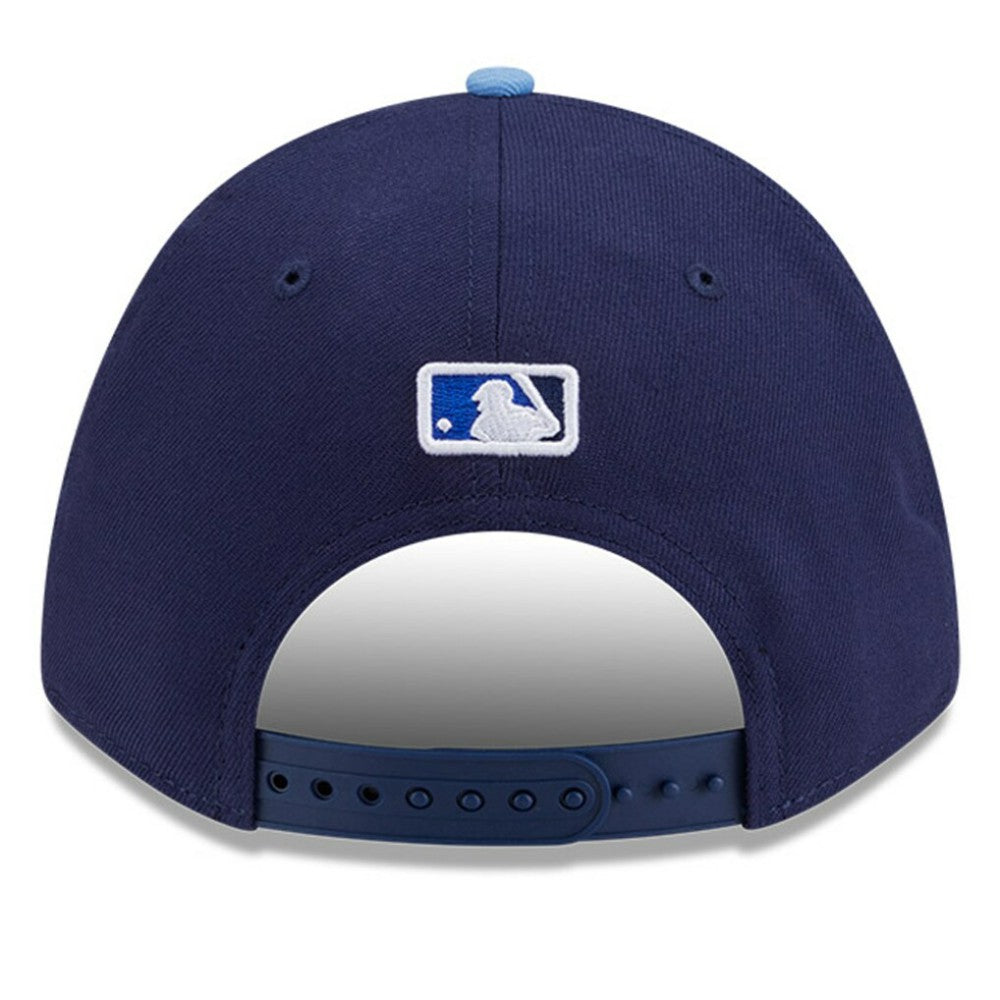Toronto Blue Jays Player Replica 9FORTY Adjustable Hat Navy/Powder Blue