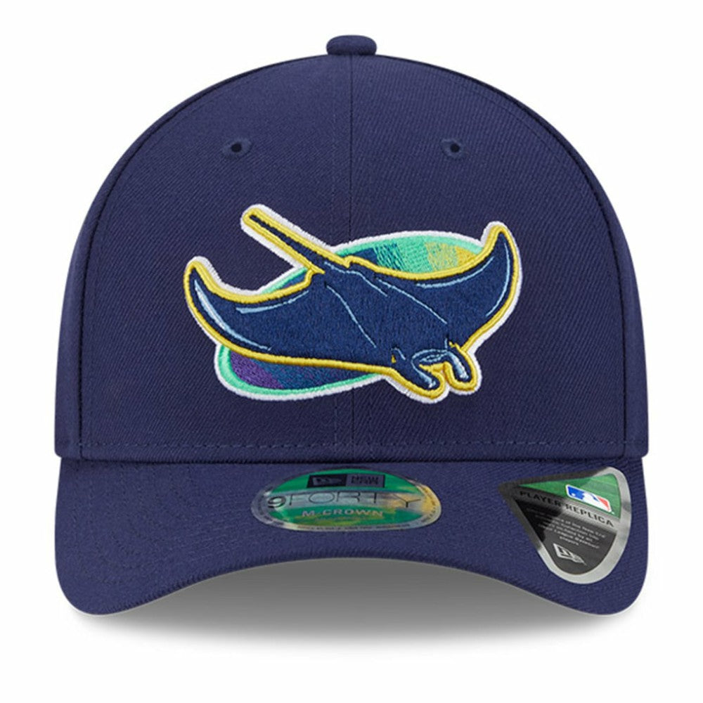 Tampa Bay Rays Player Replica 9FORTY Adjustable Hat Navy