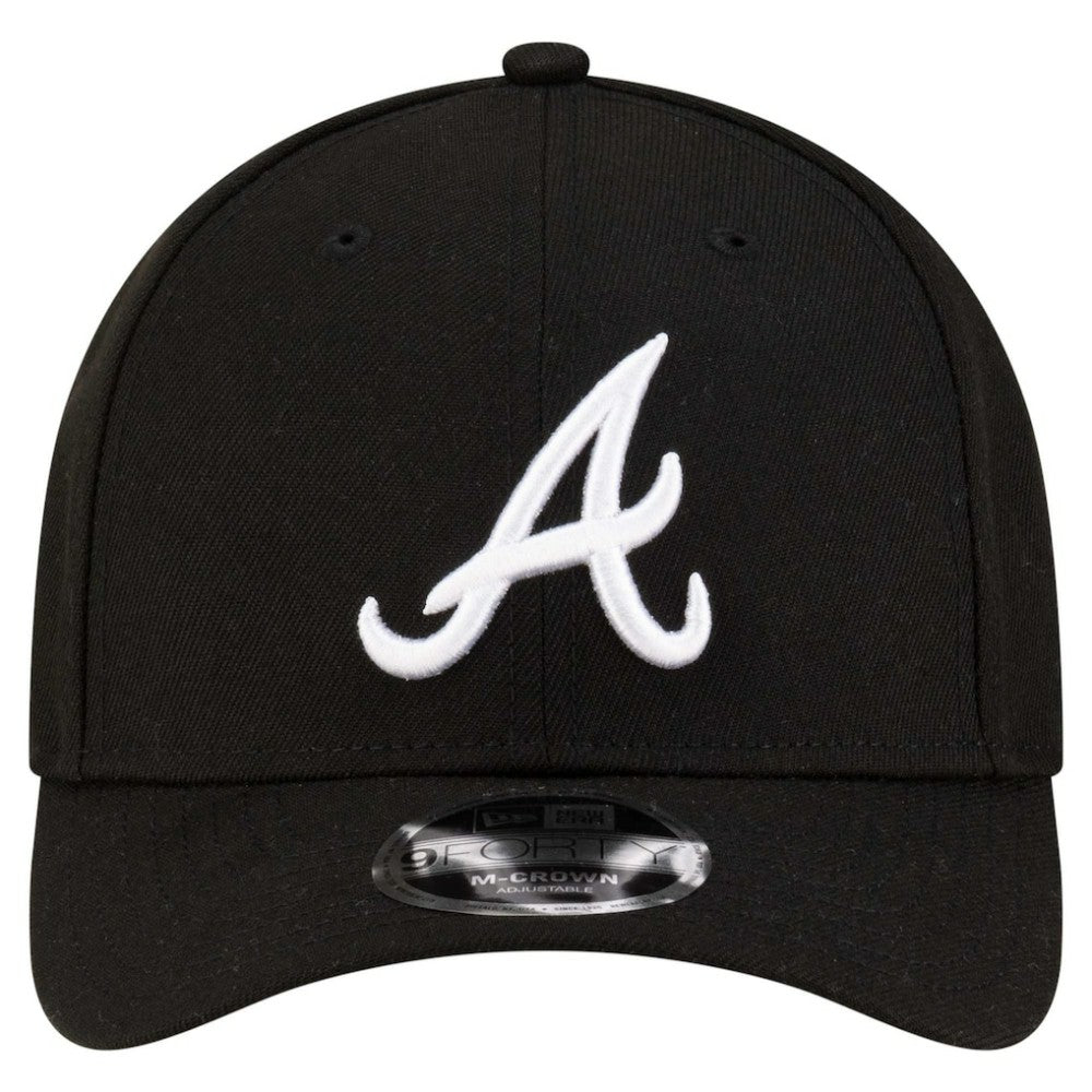 Atlanta Braves Player Replica 9FORTY Adjustable Hat Black