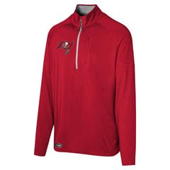 Tampa Bay Buccaneers Grind Iron Quarter-Zip Top - Red cheap