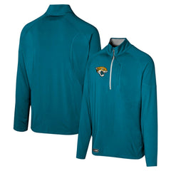 Jacksonville Jaguars Grind Iron Quarter-Zip Top - Teal outlet