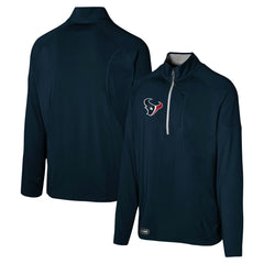 Houston Texans Grind Iron Quarter-Zip Top - Navy for sale