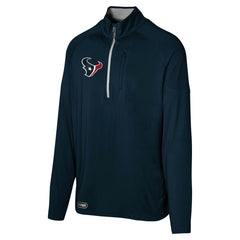 Houston Texans Grind Iron Quarter-Zip Top - Navy for sale