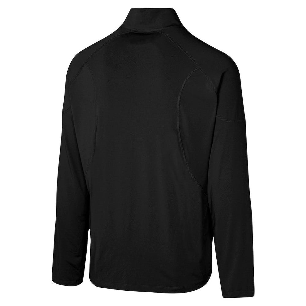 Carolina Panthers Grind Iron Quarter-Zip Top - Black sale