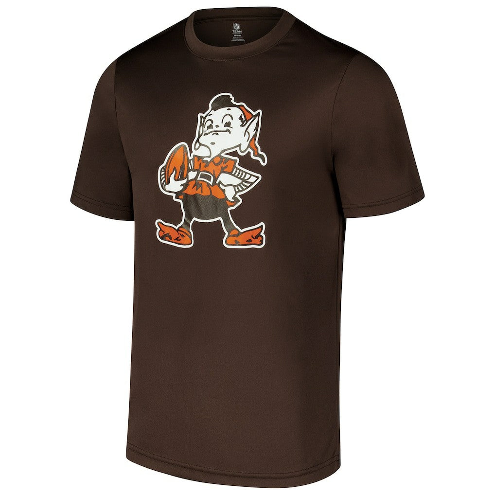 Cleveland Browns Stadium Retro T-Shirt - Brown on sale