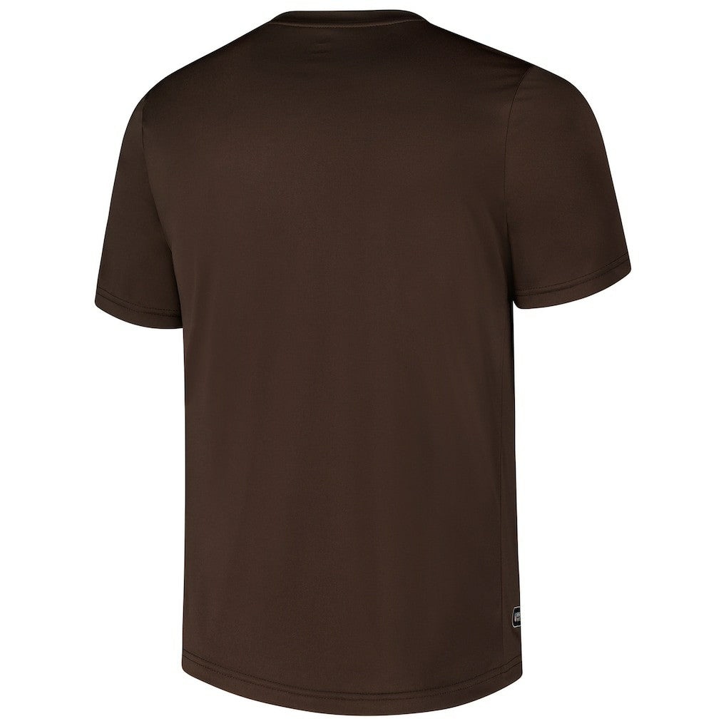 Cleveland Browns Stadium Retro T-Shirt - Brown on sale