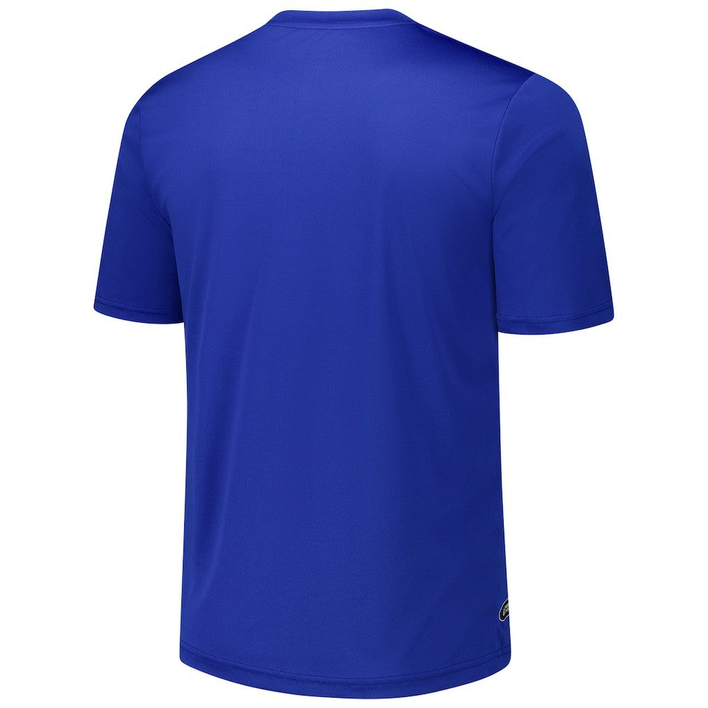 New England Patriots Stadium Retro T-Shirt - Royal on sale