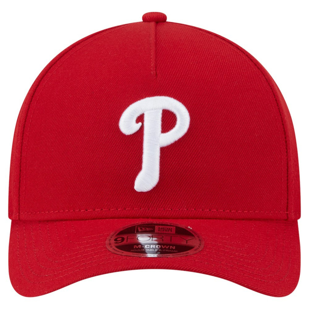 Philadelphia Phillies 9FORTY M-Crown Adjustable Hat Red