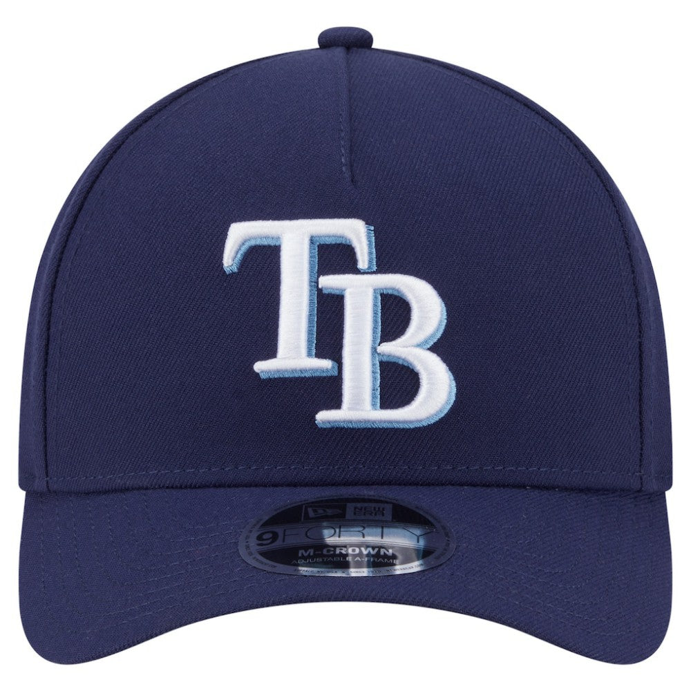 Tampa Bay Rays 9FORTY M-Crown Adjustable Hat Navy