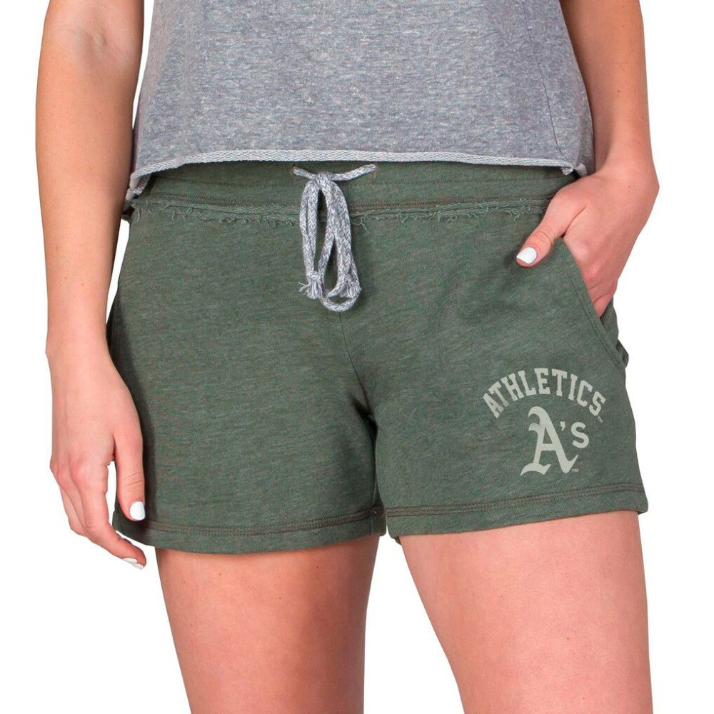 Athletics Concepts Sport Women's Mainstream French Terry Tri-Blend Shorts Green