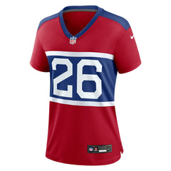 Devin Singletary New York Giants Women's Alternate Game Jersey - Century Red cheap