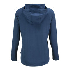 Philadelphia Phillies Cutter & Buck Women's Coastline Epic Comfort Eco Recycled Raglan Long Sleeve Hoodie T-Shirt Navy