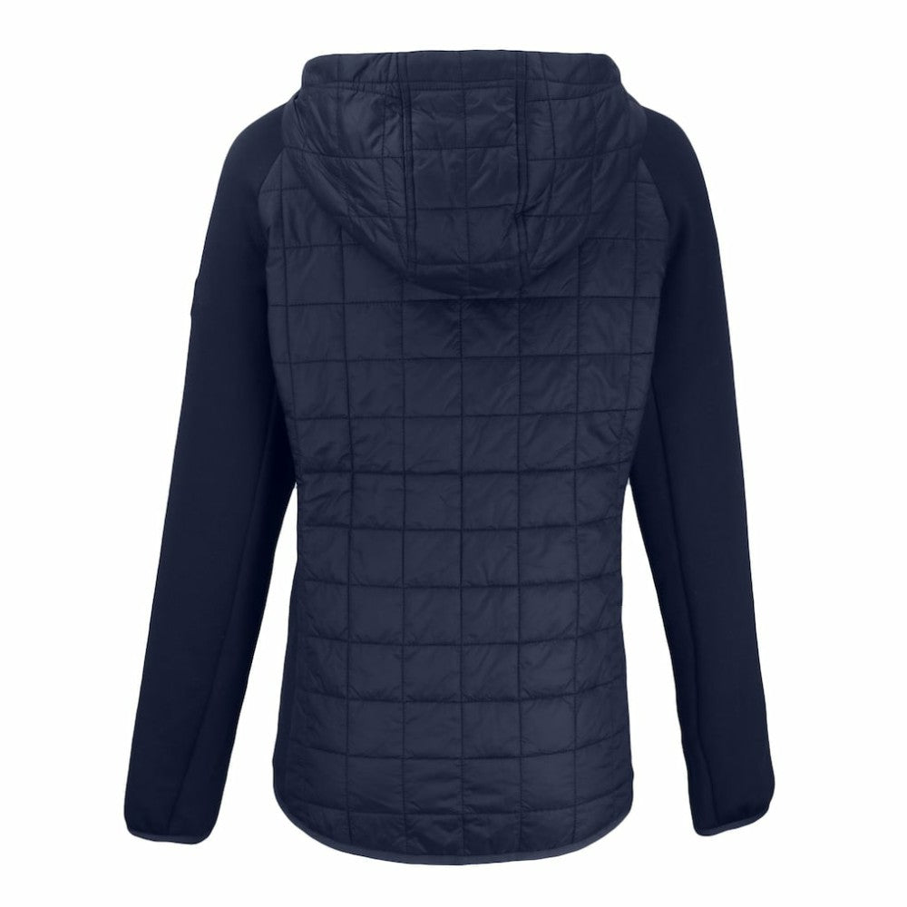Detroit Tigers Cutter & Buck Women's Rainier Primaloft Eco Full-Zip Hybrid Jacket Navy