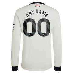 Manchester United Originals 2024/25 Third Custom Replica Long Sleeve Jersey - Cream cheap