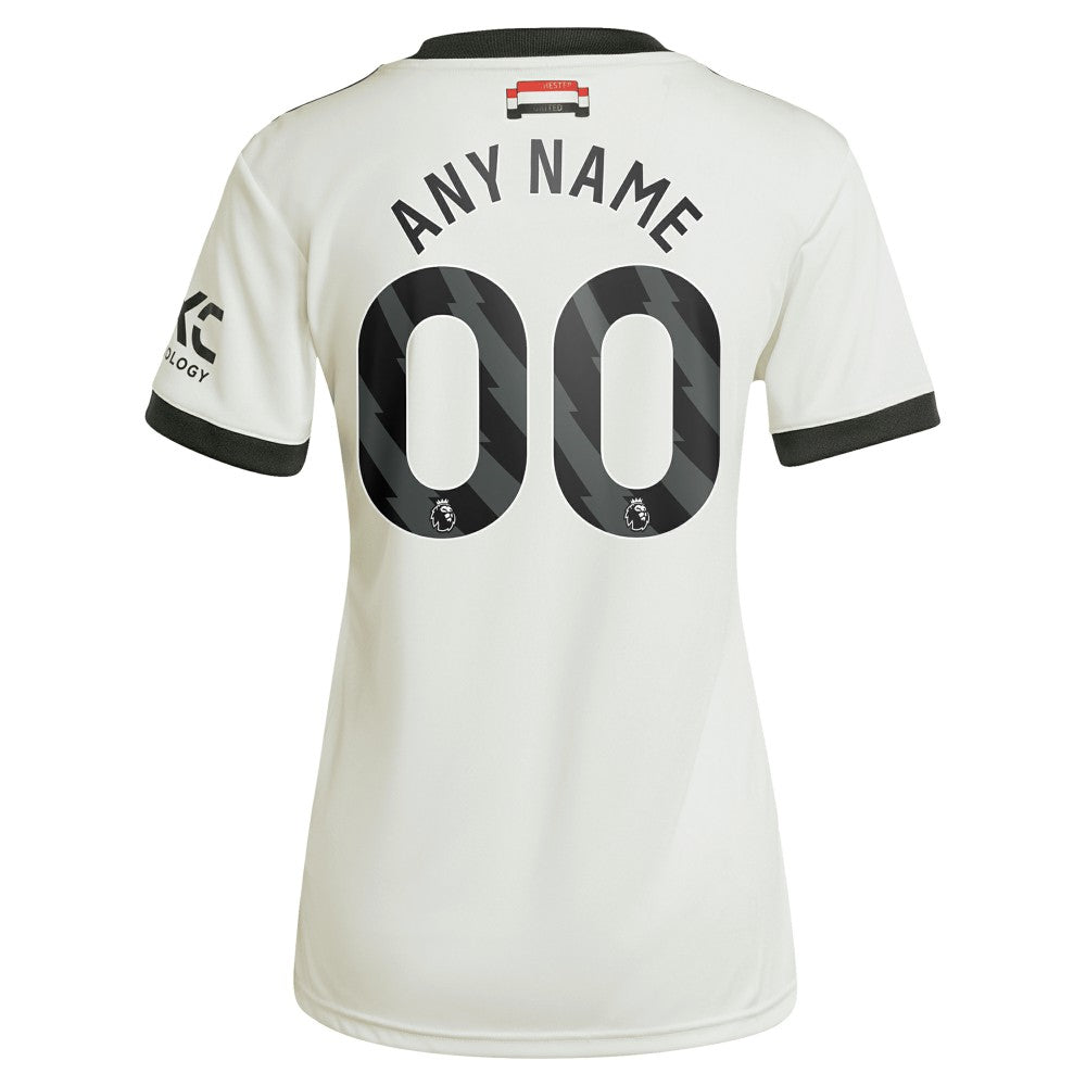 Manchester United Originals Women's 2024/25 Third Custom Replica Jersey - Cream sale