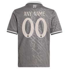 Real Madrid Originals Youth 2024/25 Third Replica Custom Jersey - Charcoal cheap
