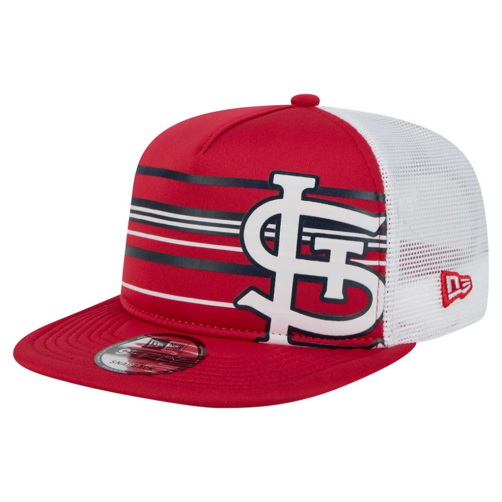 St. Louis Cardinals 9FIFTY A-Frame Trucker Snapback Hat Red