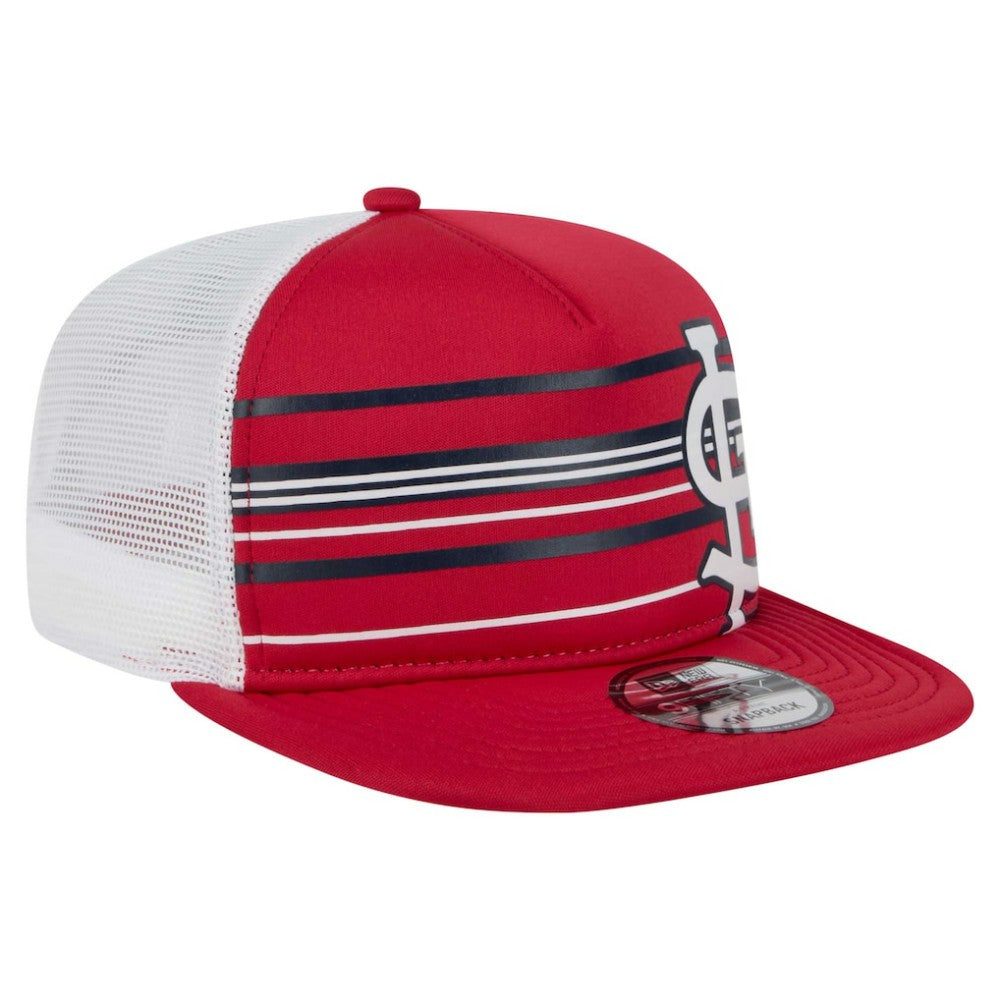 St. Louis Cardinals 9FIFTY A-Frame Trucker Snapback Hat Red