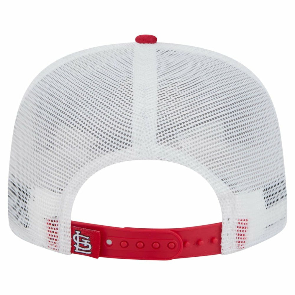 St. Louis Cardinals 9FIFTY A-Frame Trucker Snapback Hat Red