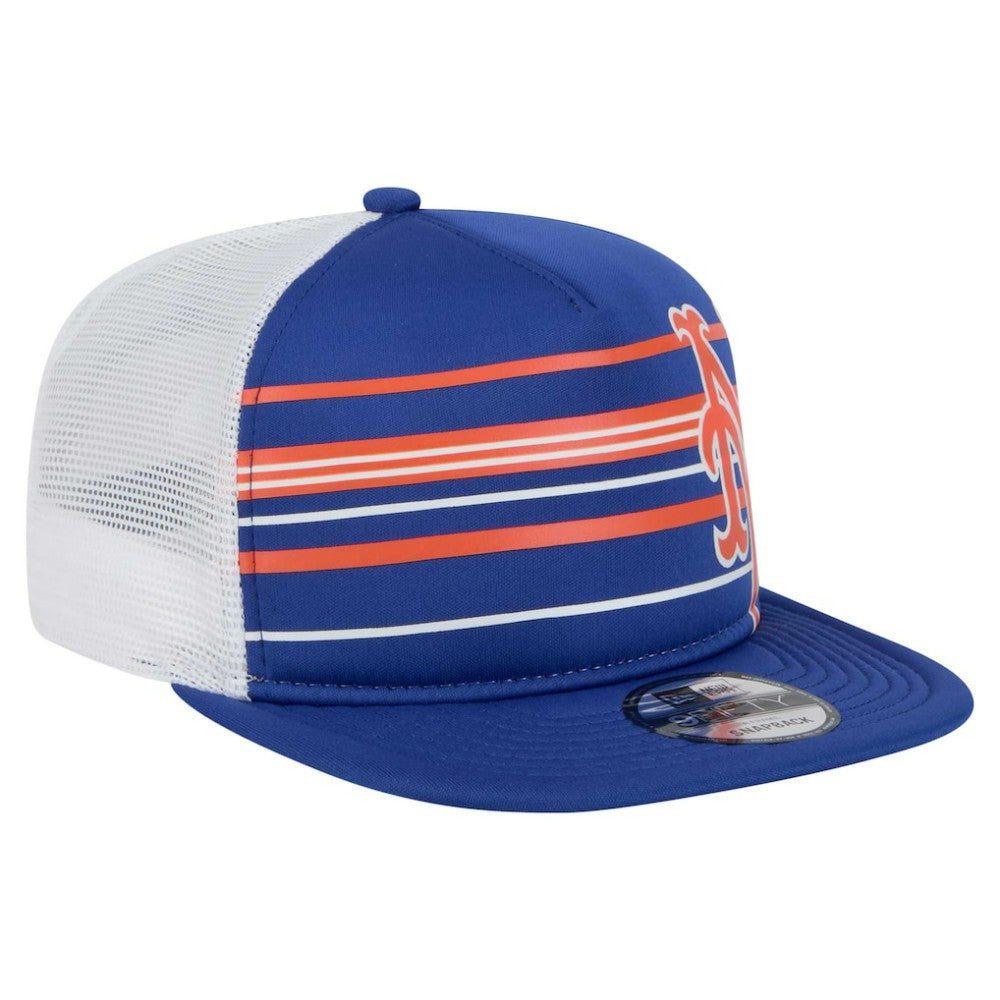 New York Mets 9FIFTY A-Frame Trucker Snapback Hat Royal