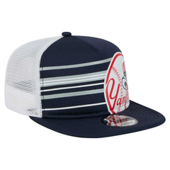 New York Yankees 9FIFTY A-Frame Trucker Snapback Hat Navy