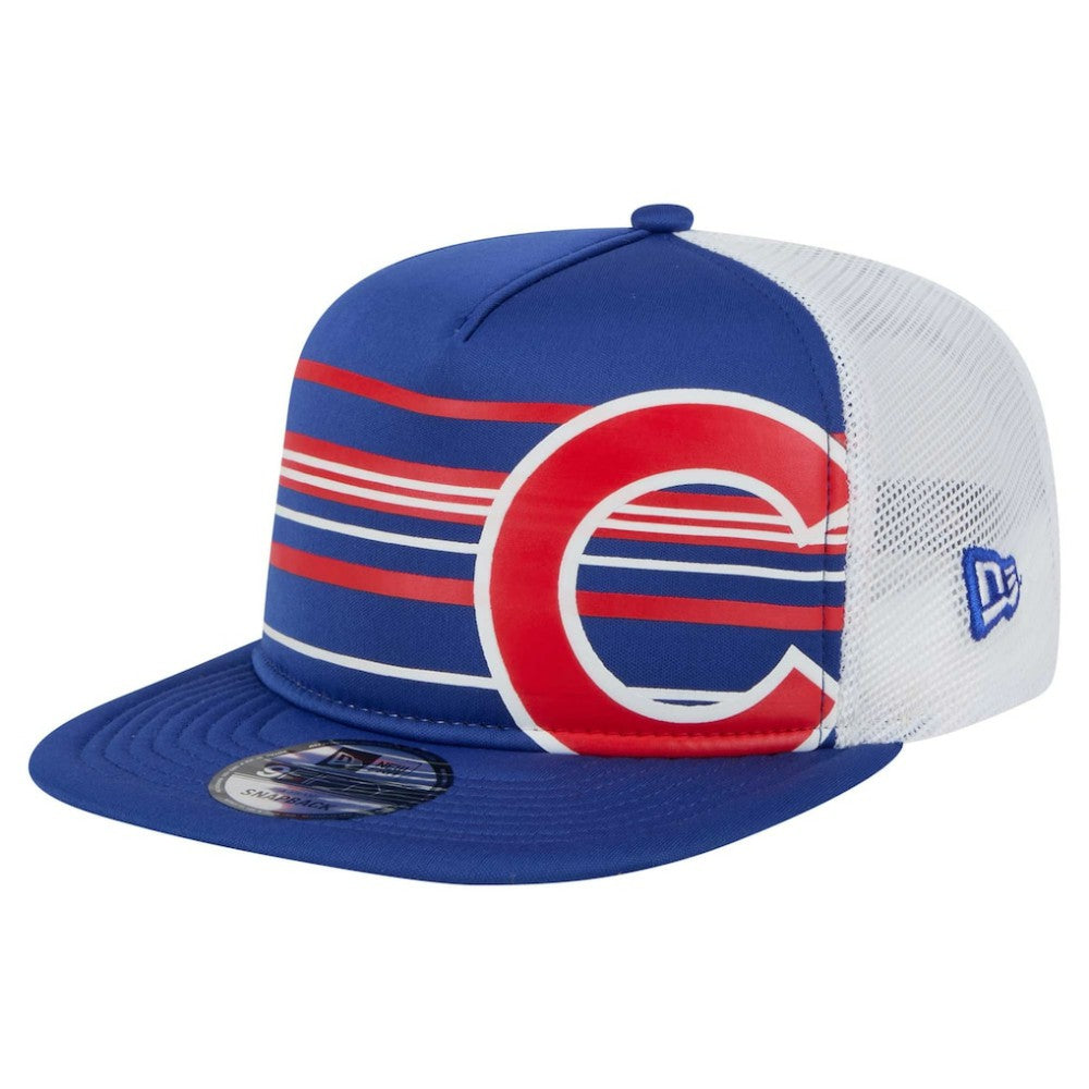 Chicago Cubs 9FIFTY A-Frame Trucker Snapback Hat Royal