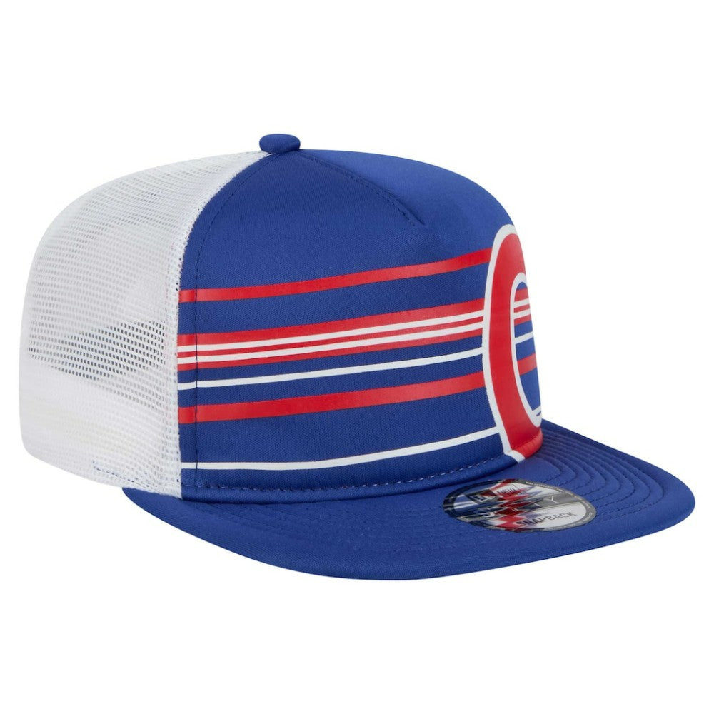 Chicago Cubs 9FIFTY A-Frame Trucker Snapback Hat Royal