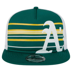 Athletics 9FIFTY A-Frame Trucker Snapback Hat Green
