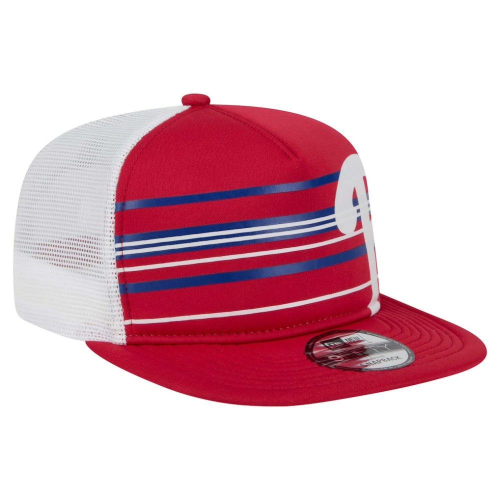 Philadelphia Phillies 9FIFTY A-Frame Trucker Snapback Hat Red