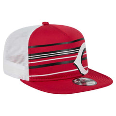 Cincinnati Reds 9FIFTY A-Frame Trucker Snapback Hat Red