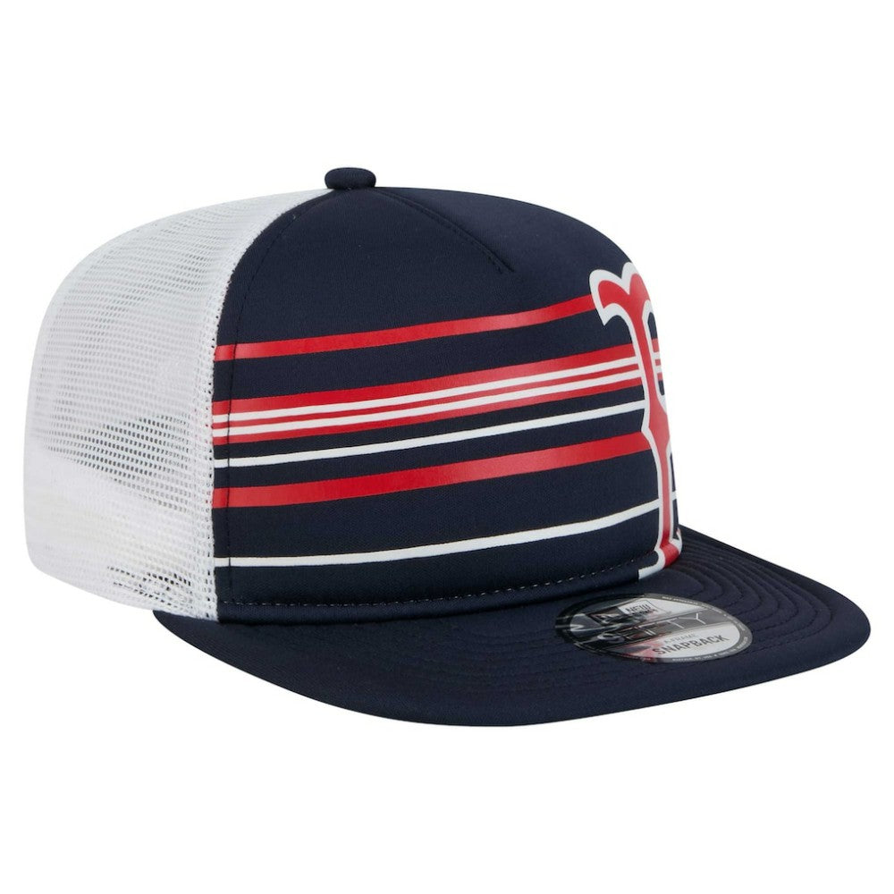 Boston Red Sox 9FIFTY A-Frame Trucker Snapback Hat Navy