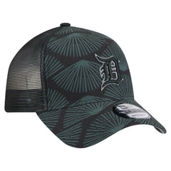 Detroit Tigers 9FORTY A-Frame Trucker Adjustable Hat Black