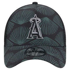 Los Angeles Angels 9FORTY A-Frame Trucker Adjustable Hat Black