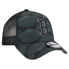 Boston Red Sox 9FORTY A-Frame Trucker Adjustable Hat Black