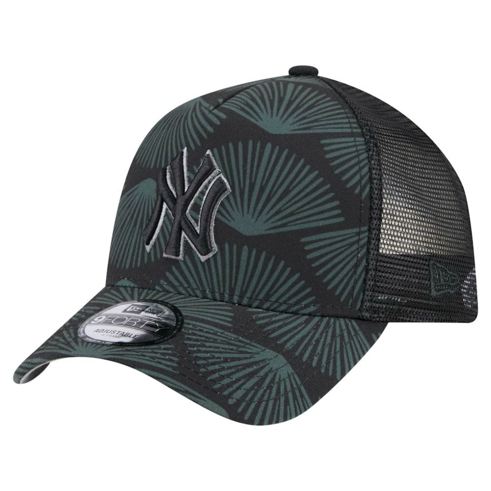 New York Yankees 9FORTY A-Frame Trucker Adjustable Hat Black