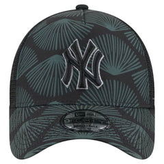 New York Yankees 9FORTY A-Frame Trucker Adjustable Hat Black