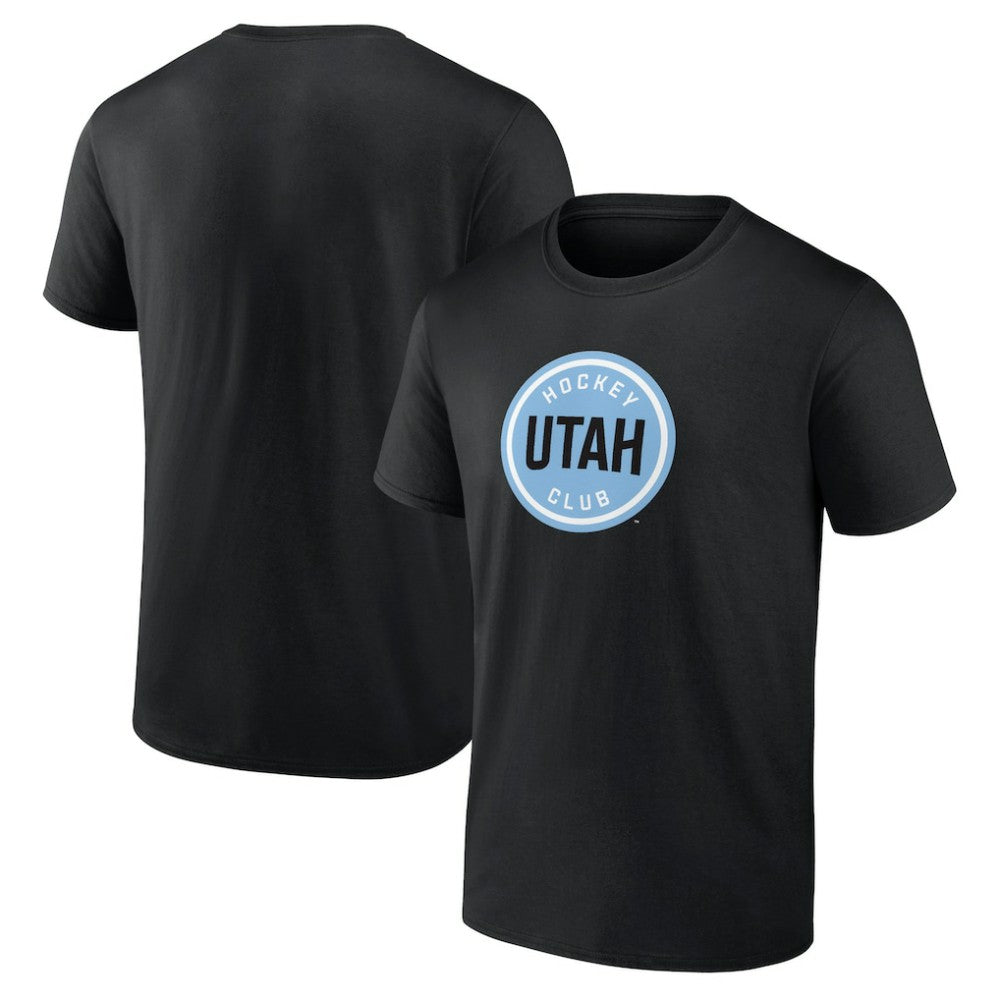Utah Mammoth Fanatics Draft Logo T-Shirt - Black T-shirts