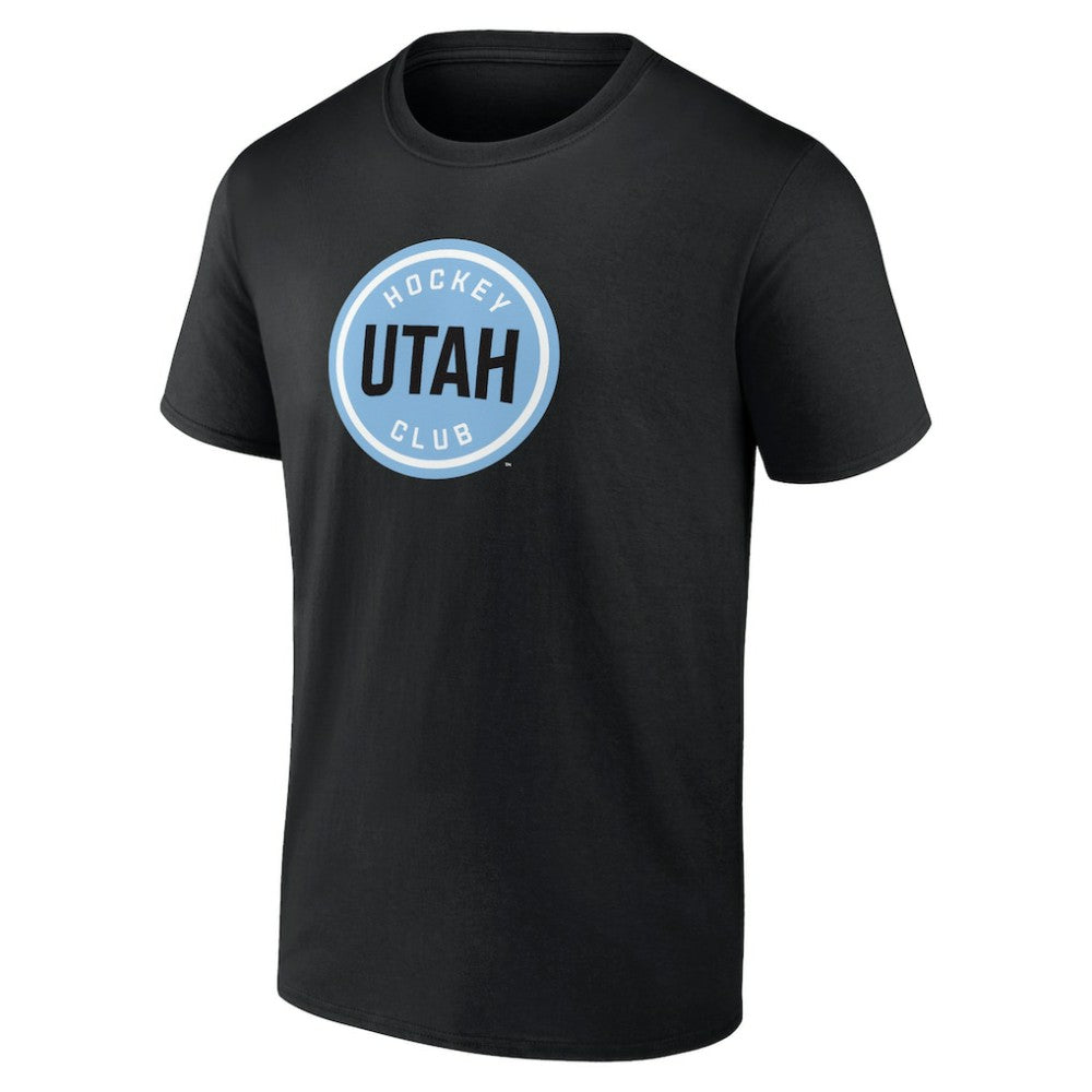 Utah Mammoth Fanatics Draft Logo T-Shirt - Black T-shirts